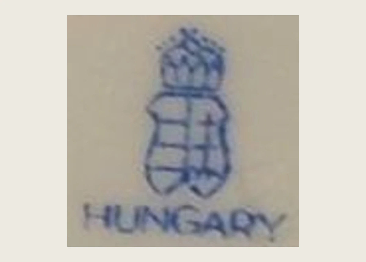 Клеймо Herend: Герб и HUNGARY