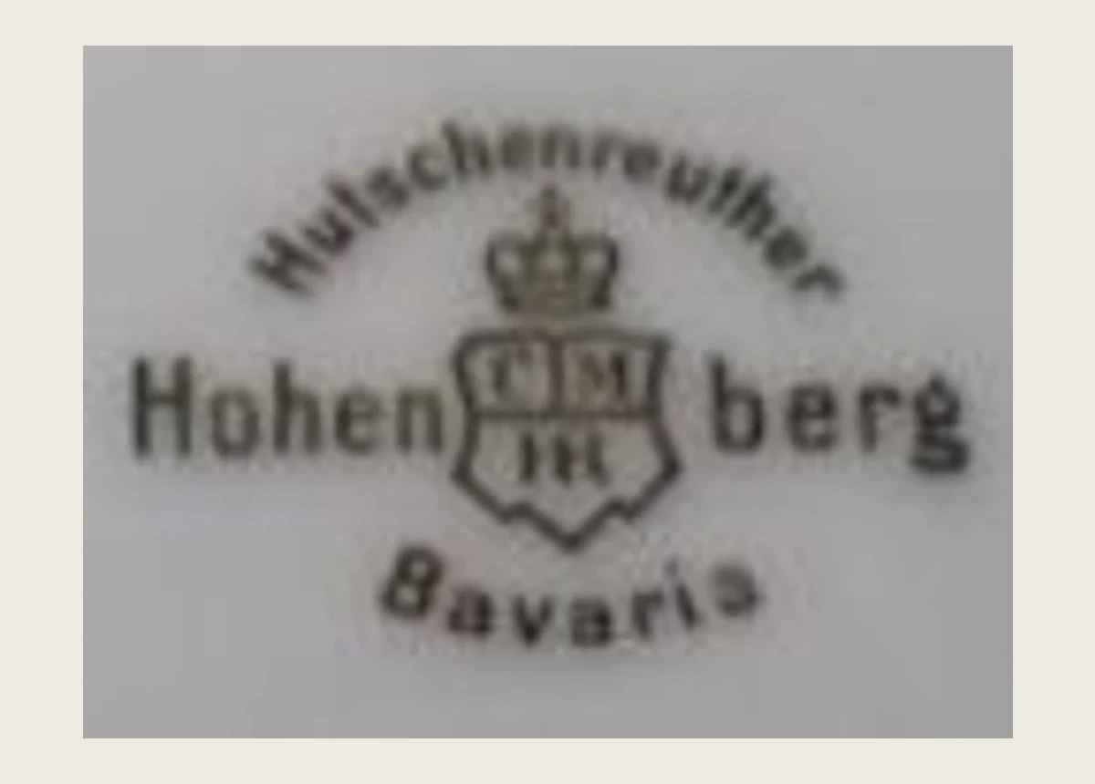 Клеймо Hutschenreuther: C. M. Hutschenreuther Hohenberg Bavaria