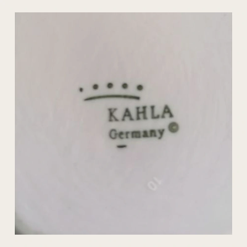 Клеймо KAHLA: Современная корона KAHLA