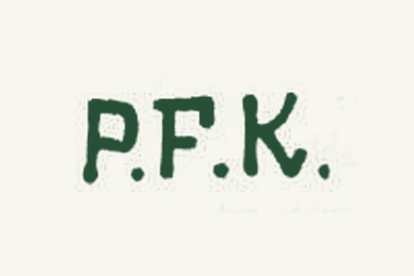 Клеймо KAHLA: P.F.K.