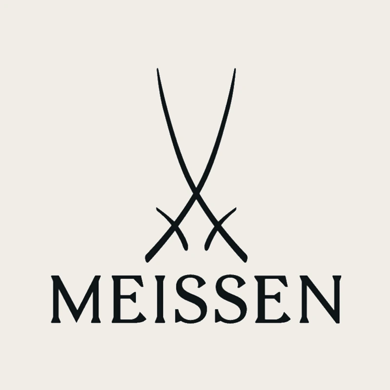 Клеймо Meissen: Мечи со словом MEISSEN